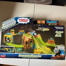 NEW Thomas Friends TrackMaster Glowing Mine Set Motorized Glow in the Dark BNIB