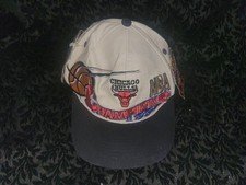 NEW Vintage 1996 Chicago Bulls NBA Champions Locker Room Snapback Hat