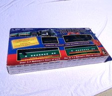 North Pole Express Christmas Train Set EZTEC Battery 2D Lights Sound