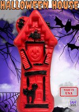 ON SALE!!! JAH Blow Mold Halloween House New Made in USA Christmas Decoration