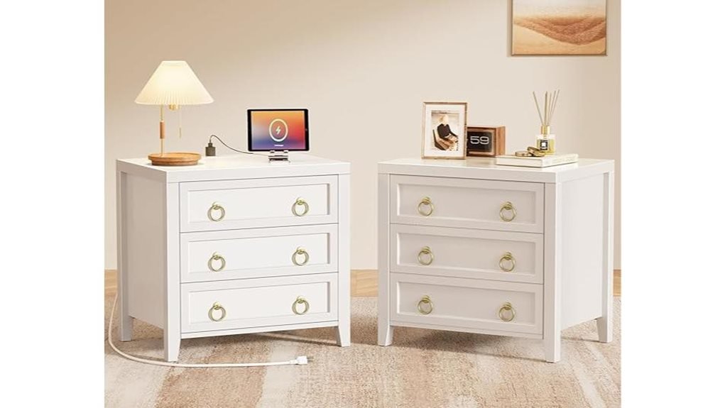 paint night stand set