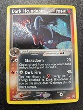 Pokemon Team Rocket Returns Dark Houndoom Holo Rare 5/109 EXC-NEAR MINT