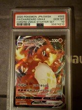 Pokémon Charizard VMAX Full Art Holo Rare SC Starter Set 002/021 Japanese PSA 10