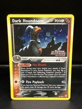 Pokémon TCG Dark Houndoom 37/109 Team Rocket Returns Reverse Holo Uncommon