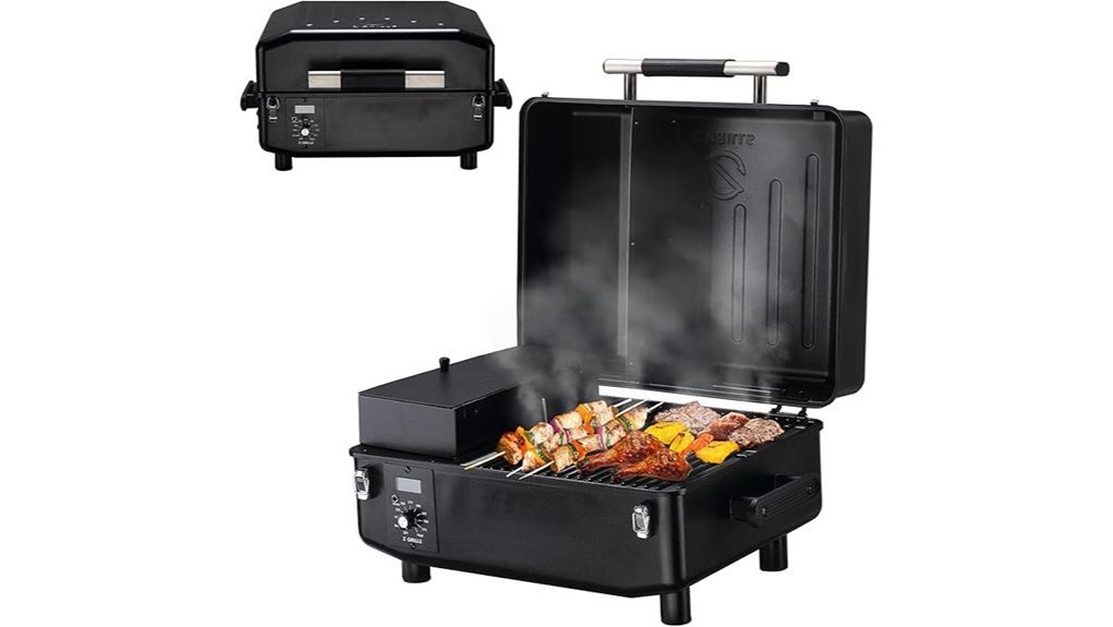 portable wood pellet grill