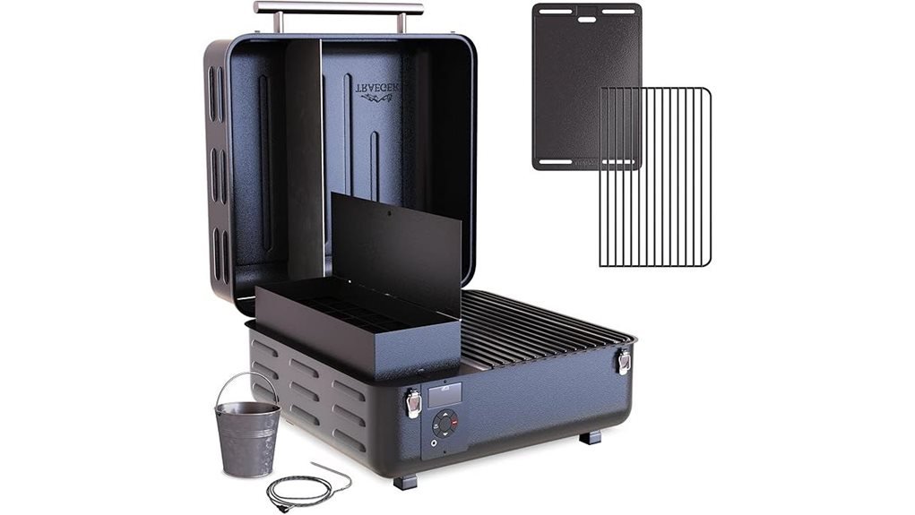 portable wood pellet grill