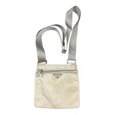 Prada Vintage Crossbody Bag In Beige
