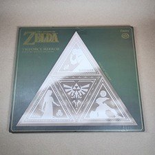 RARE Discontinued NINTENDO Legend of Zelda Triforce Mirror With Box