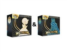 Sealed Mega Evolution Elite Trainer Box Set of Two ETB Pokemon -Kid Icarus-