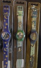 Set Of 3 Vintage Disney Watches. Never Opened.