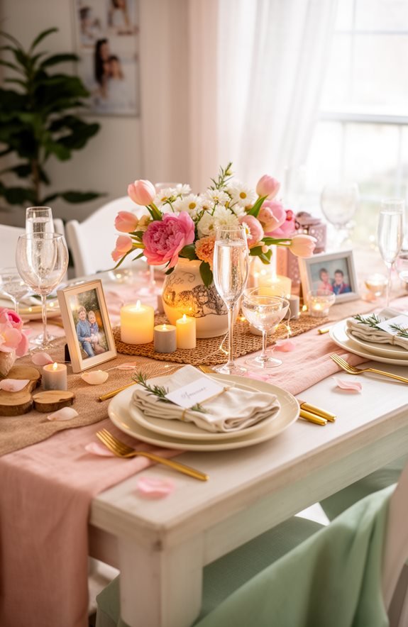 sophisticated quick table decor