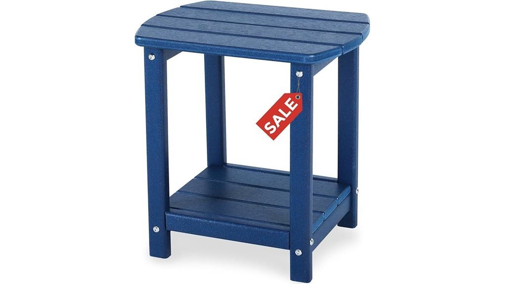 stylish outdoor side table