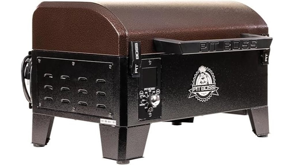 tabletop wood grill temperature control