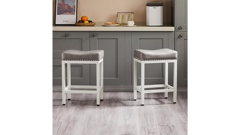 upholstered bar stools set