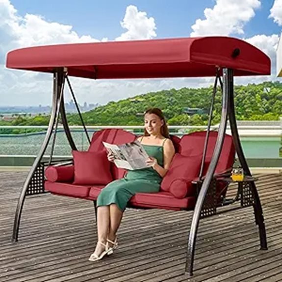 versatile outdoor swing canopy