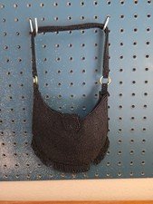 Vintage 1950s Black Beaded Sm Bag HAND BEADED IN JAPAN Excellent Condition