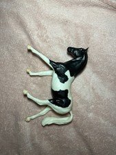 Vintage Breyer Black And White Horse