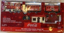 Vintage Coca-Cola Christmas Train Set K-1309 Infra-Red Remote Complete Tested