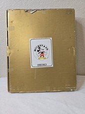 Vintage Disney Mickey Mouse Seiko Wall Clock !! Box Has Some Dents & Scratches