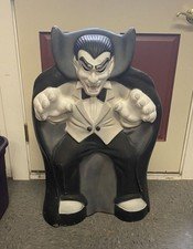 Vintage Halloween Blow Mold of Count Dracula