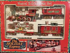 Vintage "The Holiday Express" Christmas Train Set No. 0181 - Animated & Musical
