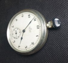 Vintage WW11 Smiths Delux 15 Jewels Pocket Watch 50 mm PP 0726 Made in England.