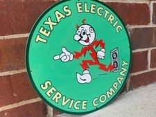 12in Vintage Style Heavy Steel Dealer Metal Sign