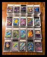 1x Random PCG 9 Or 10 Graded （same as PSA） Pokemon Cards language CHN/JPN