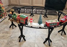36 PCS Merry Christmas Train Set Lights Sound Battery Powered