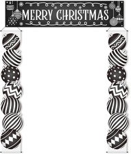 3 Pcs Christmas Decoration Outdoor Christmas Porch Sign for Front Yard Hanging B