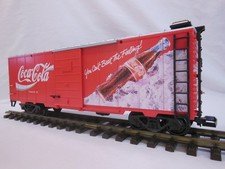 4391 LGB Coca-Cola You Can't Beat The Feeling Box Car G scale