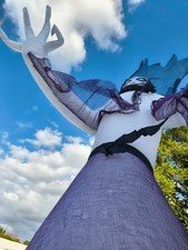 Airblown Inflatable Halloween Female Ghost LED 12 ft 3.66m tall With Box