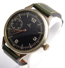 Antique Omega Pocket Watch Converted Marriage To Wristwatch