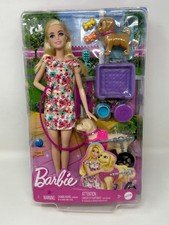BARBIE Dog Duo - Barbie Doll and Accessories, Includes Puppy and Large Dog with
