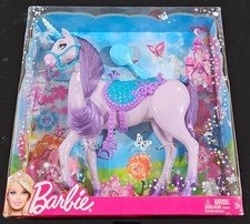 Barbie Unicorn Horse Purple 2012 Barbie Princess 3+ Girls Christmas Gift