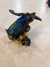 Batcopter Claw Helicopter Fisher Price Imaginext DC Super Friends Batman