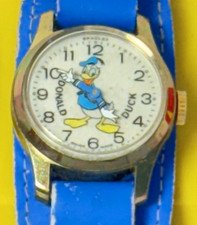 Bradley Disney Donald Duck Watch, RARE Genuine Vintage Disneyana, Beautiful