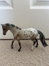 Breyer Classics Gray Spotted Appaloosa Collectible Plastic Model Horse Figurine