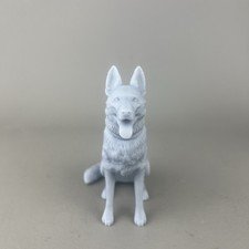 Breyer Dog Companion Sized Sitting German Shepherd Resin ~Traditional Sized 1:9