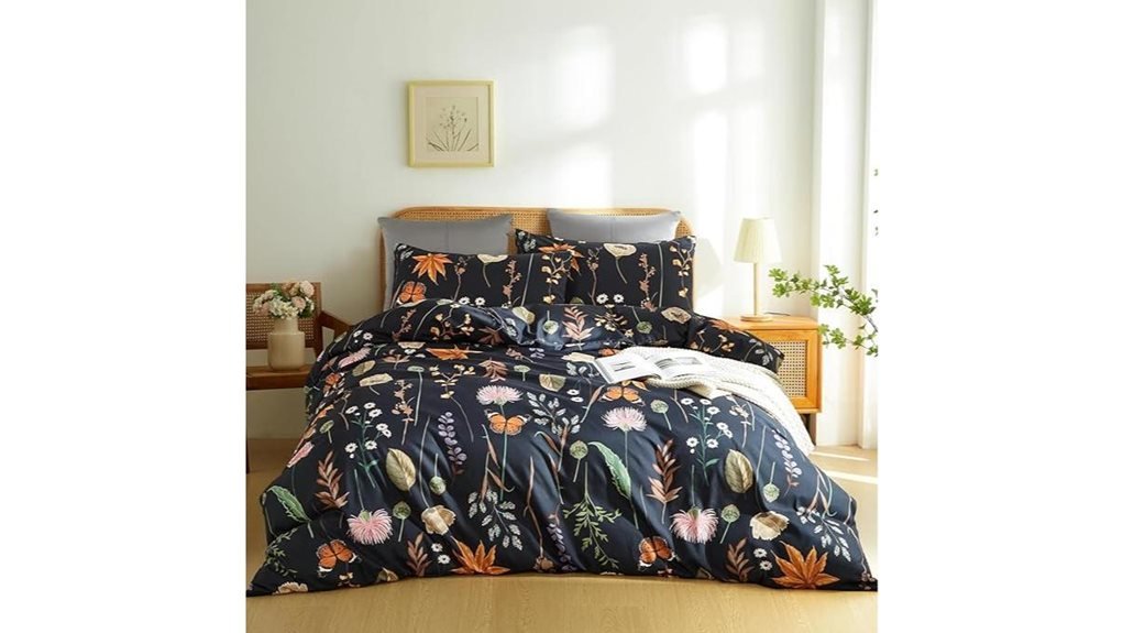 butterfly print duvet cover