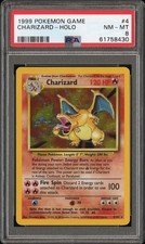 Charizard 1999 Pokemon Base Set PSA 8 #4