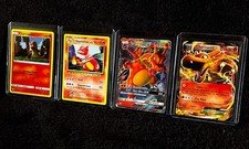 CHARIZARD EX 11/106 FLASHFIRE + GX SM211 EVOLUTION SET LOT • POKÉMON NM
