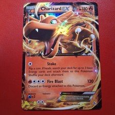 Charizard EX 11/106 Flashfire Holo Pokémon Card LP Quick Ship