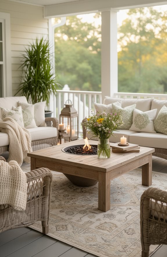 cozy fire pit gatherings