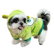 Disney ® Monsters Inc Pixar Mike Hoodie Fleece Dog Pet Halloween Costume XS-S-M