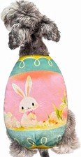 Dog Easter Egg Costume, Pet Egg Costume Outfits for Small Dogs