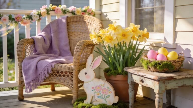 easter decorations for porch