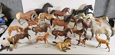 Enormous Lot Of 20 Traditional Scale Breyer Horses • Vintage From The 80’s As Is