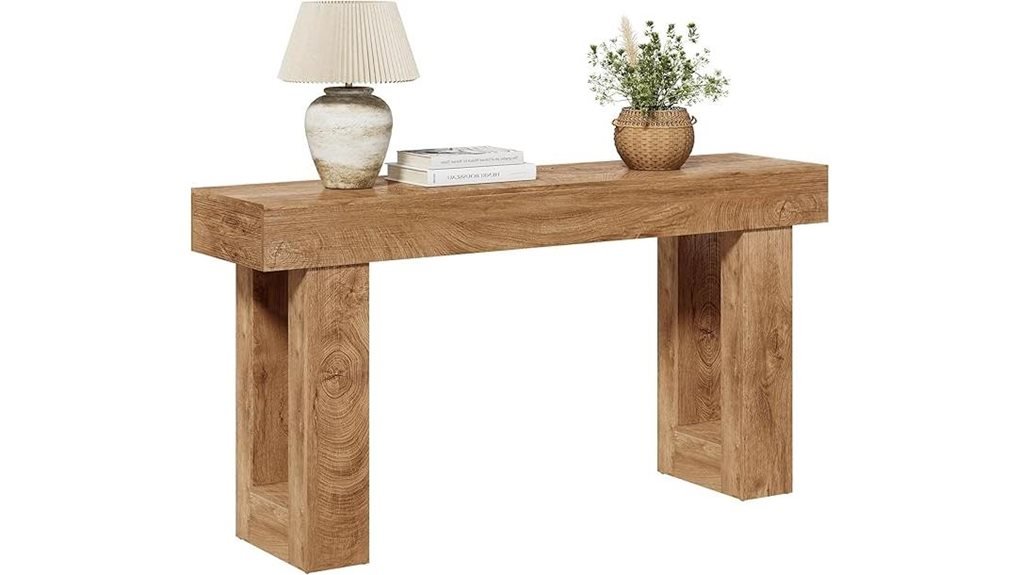 entryway console table 63 inch