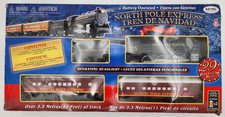 EzTec 60627B North Pole Express Christmas Train Set Open Box